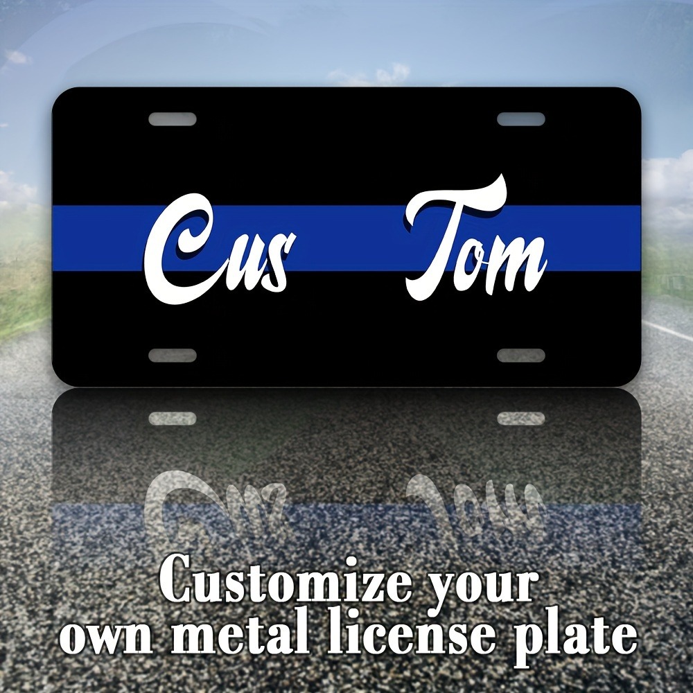 Home Bar Signs - Customizable 1PC 2D Flat Aluminum Plaque