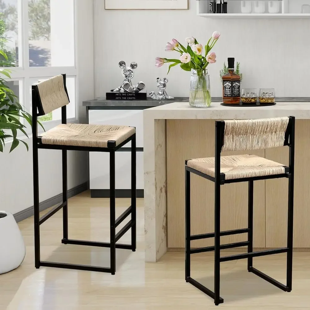 Home Bar And Counter - Set of 2 Creamy White Paper