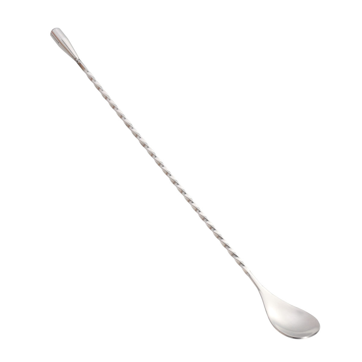Bar Spoon Twisted - 304 Stainless Steel Cocktail Pick Threaded