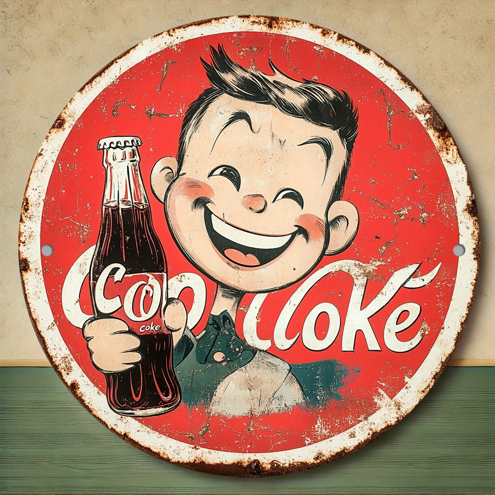 Vintage-Style Cola Advertiseme - Home Bar Cafe recension och pris