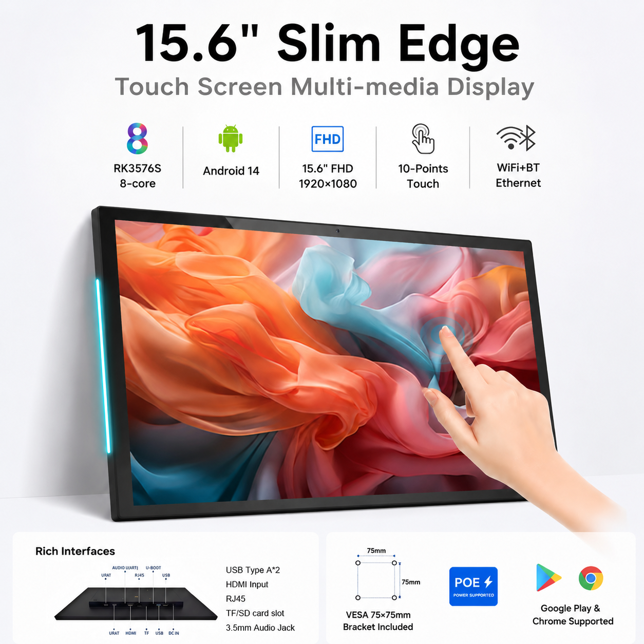 15 Inch 16:10 Wall Mount Andro - Home Bar Android recension och pris