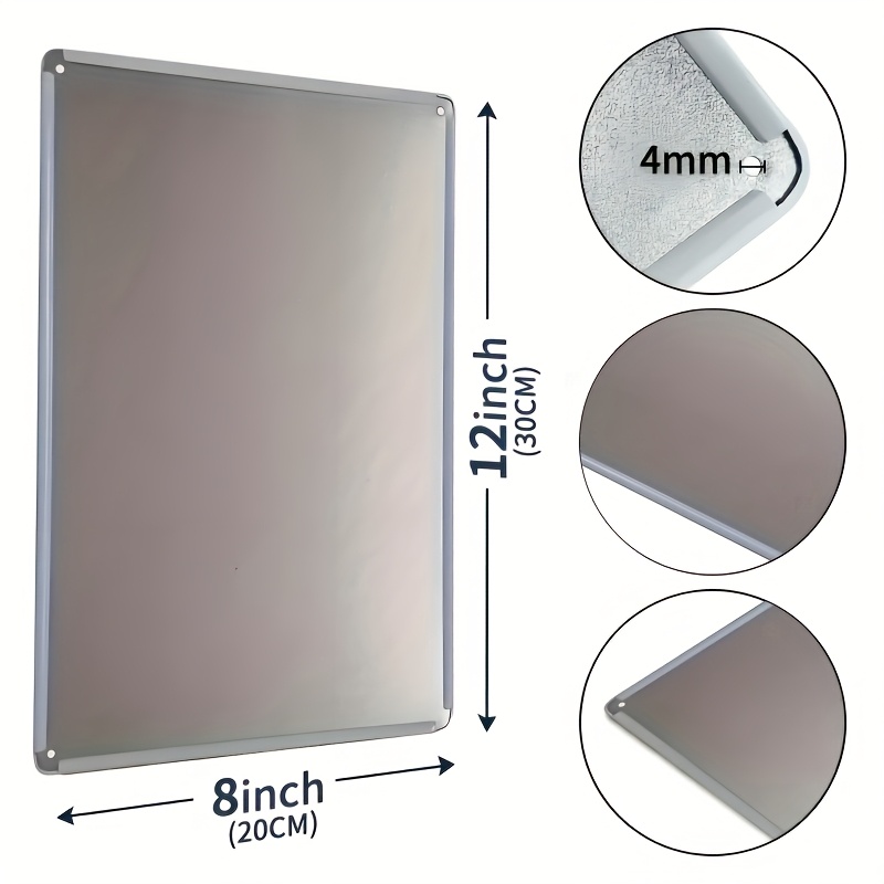 Stylish Female Metal Tin Sign  - Home Bar Cafe recension och pris