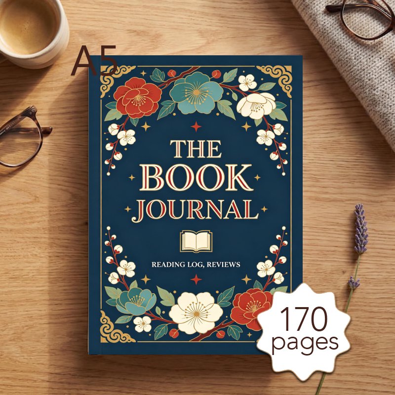 A5 Reading Journal for Book Lo - Cocktail Recipe Book recension och pris