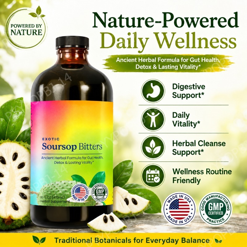 Exotic Soursop Bitters Herbal  - Bitters Bottle Set recension och pris