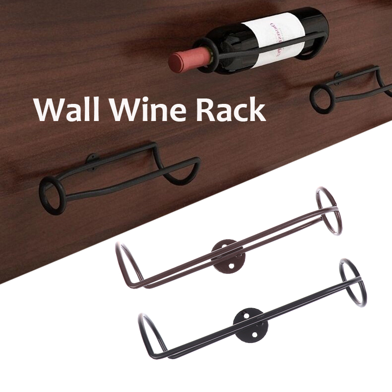 Modern Wine Bottle Holder - He - Home Bar Shelf recension och pris