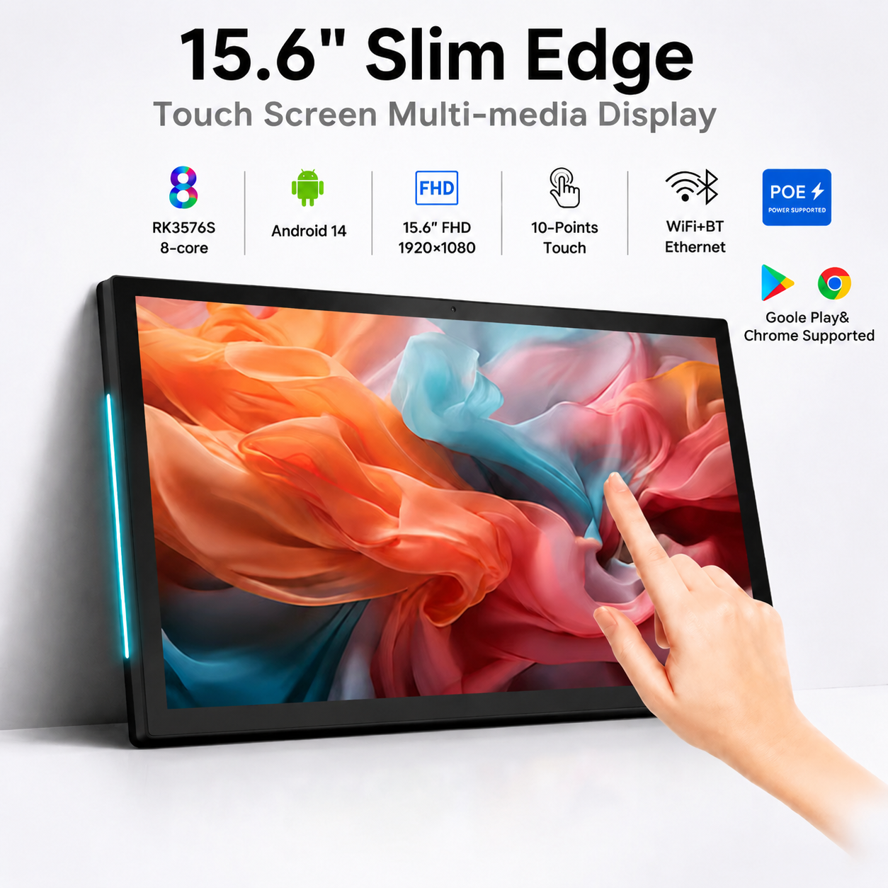 15.6 Inch FHD Touch Smart Home - Home Bar Android recension och pris