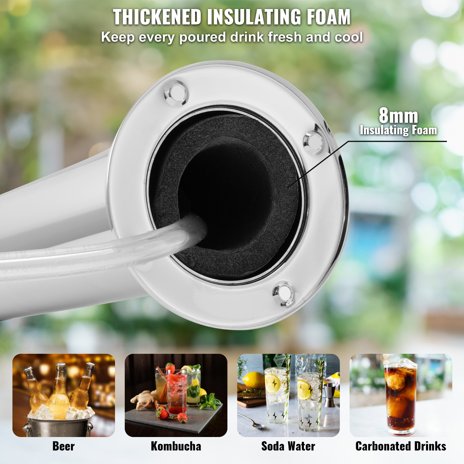 Stainless Steel Single-Tap Bee - Home Bar Setup Kit recension och pris