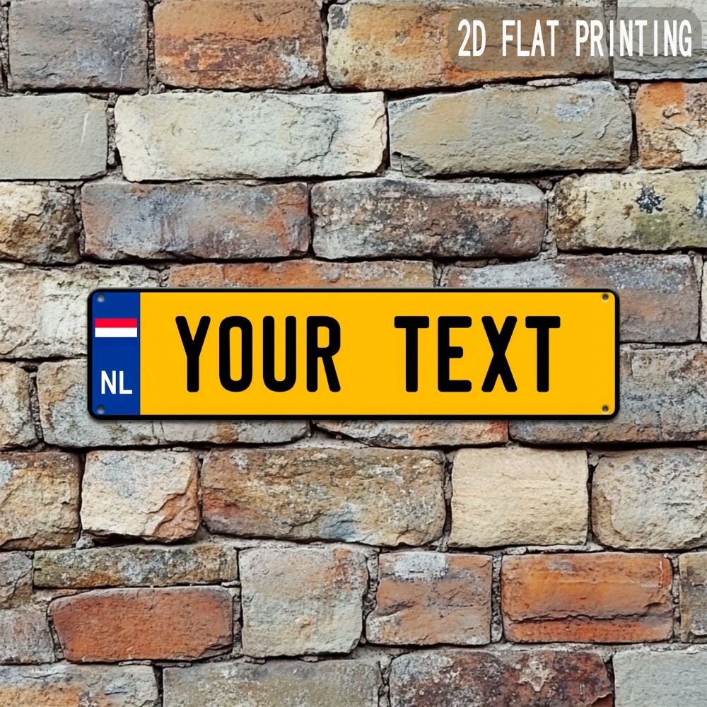 Durable Customizable 2D Flat D - Home Bar Signs recension och pris