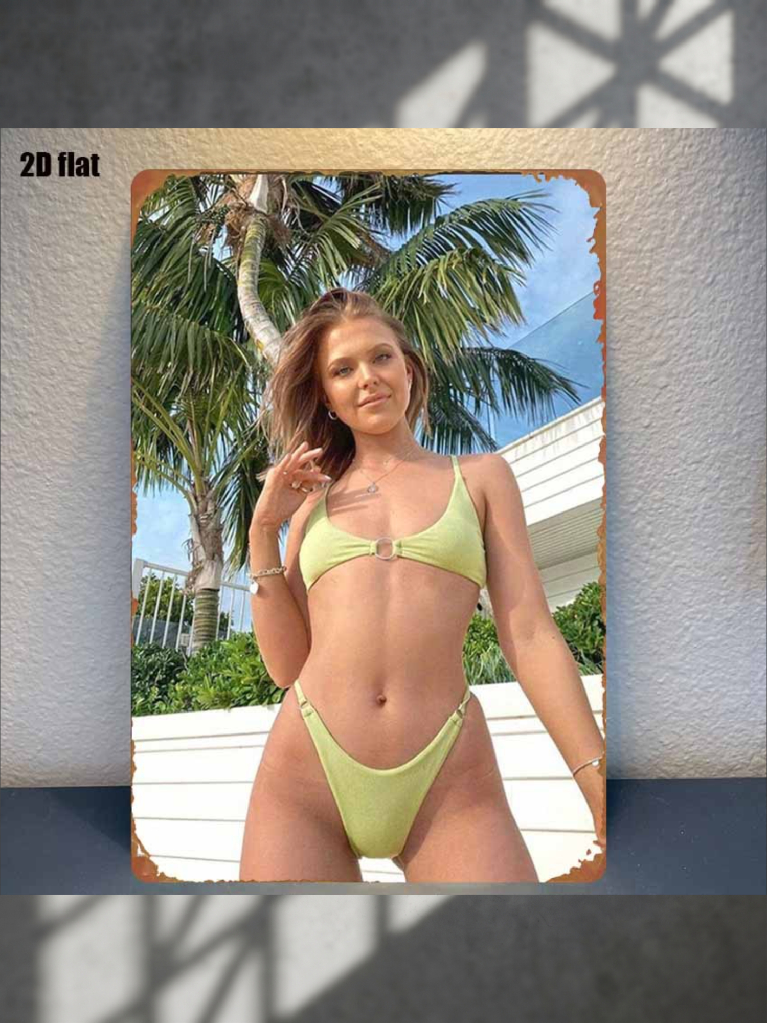 2D Flat, 1pc, 1pc Sign, Tropic - Home Bar And Kitchen recension och pris