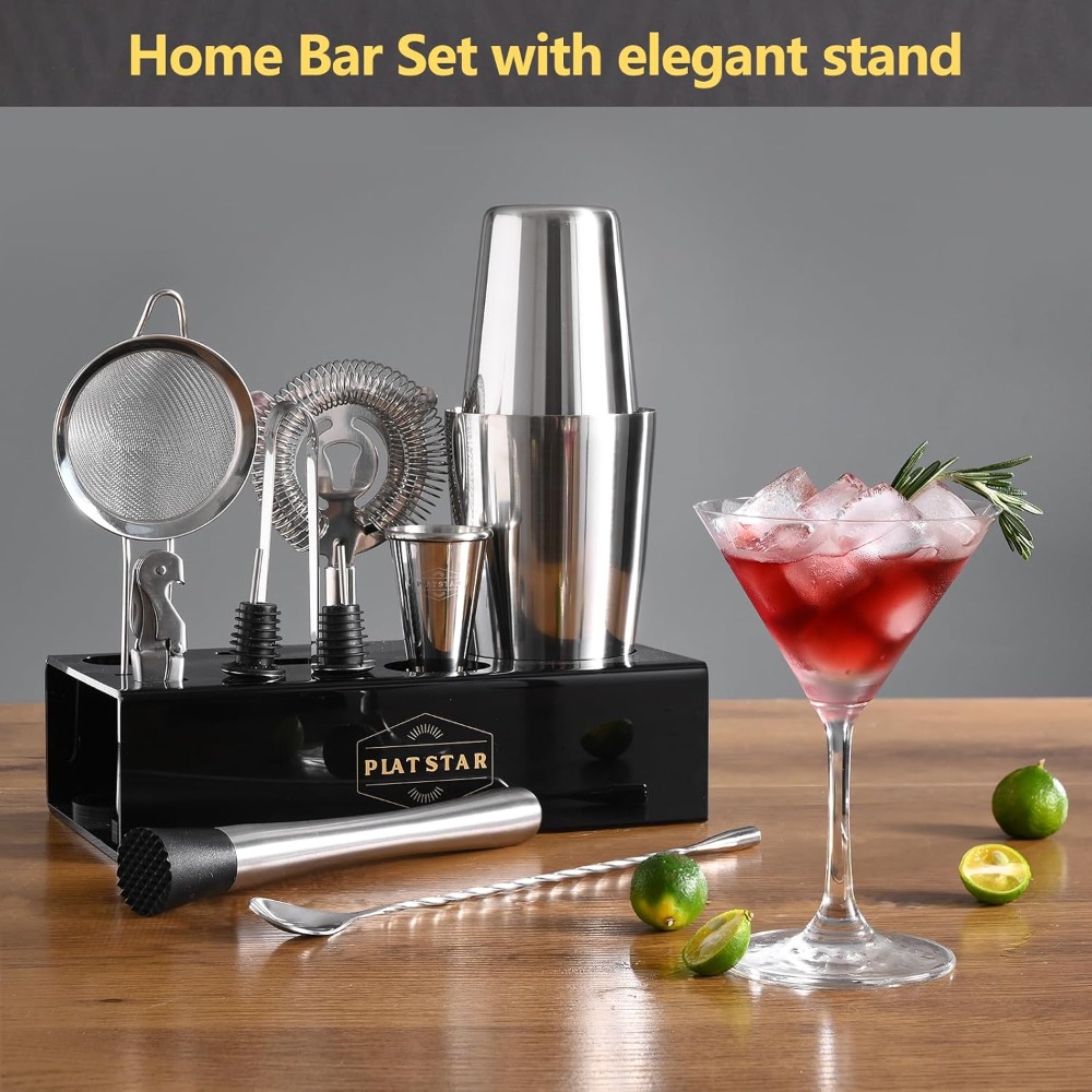 Complete Bartender Kit with St - Cocktail Recipe Book recension och pris