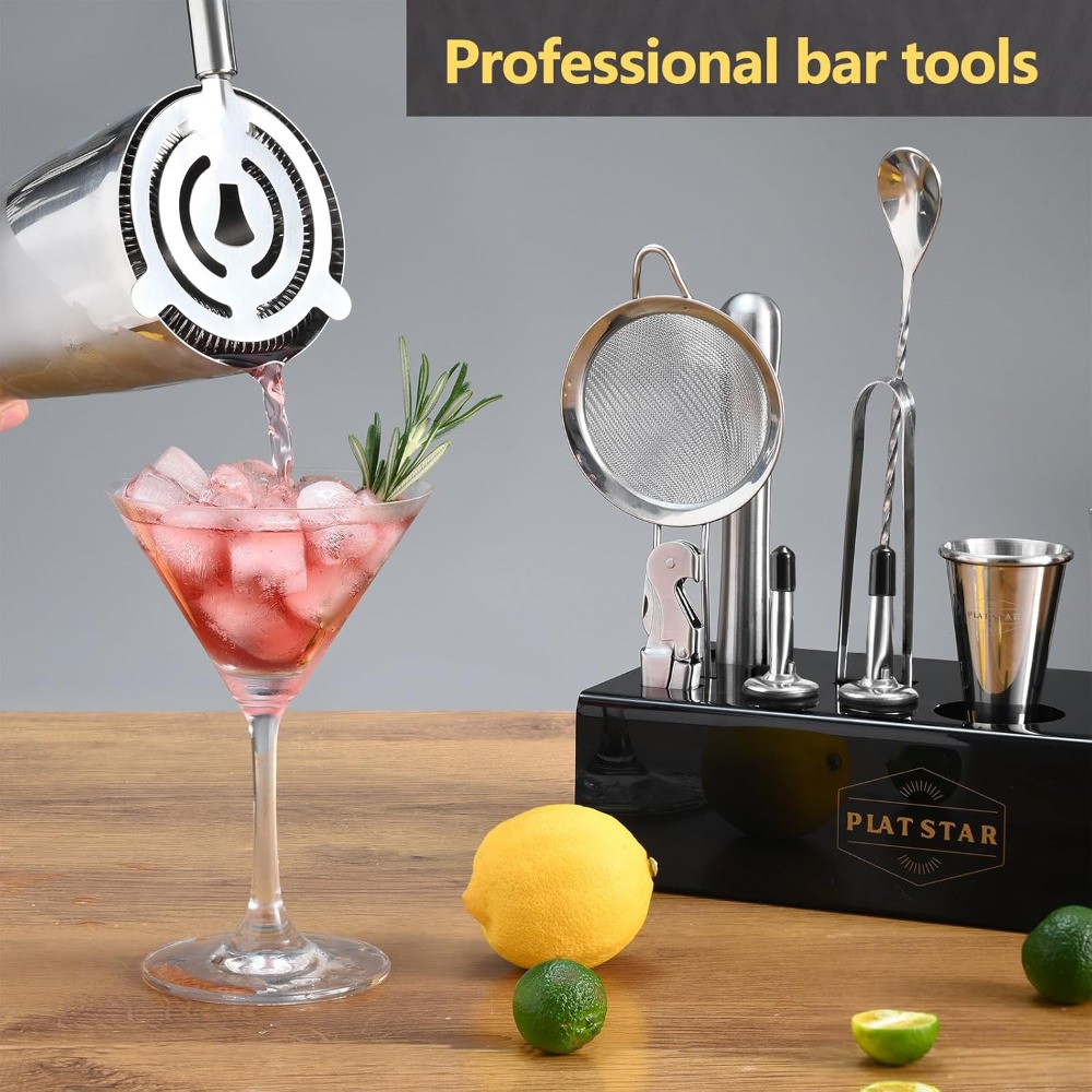 Complete Bartender Kit with St - Cocktail Recipe Book recension och pris
