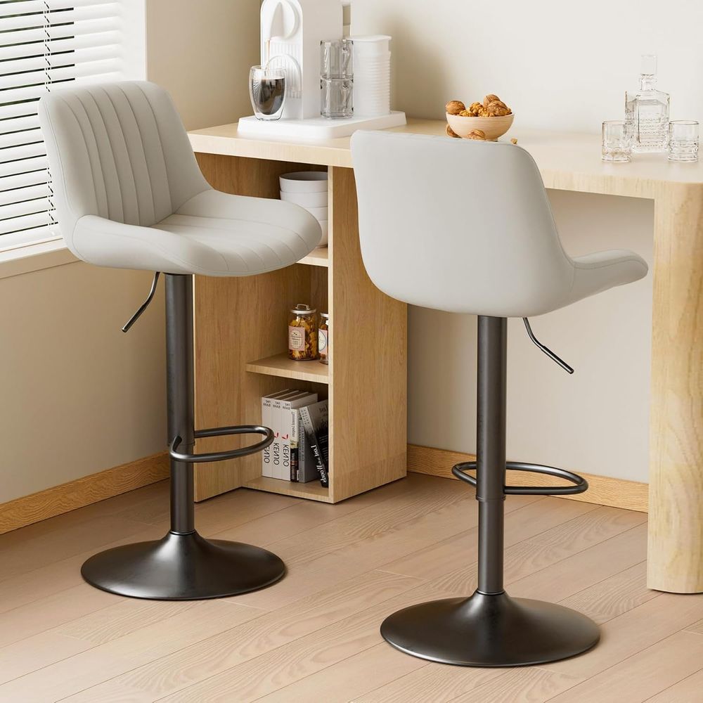 Bar Stools Set o 2, Adjustable - Home Bar And Counter recension och pris