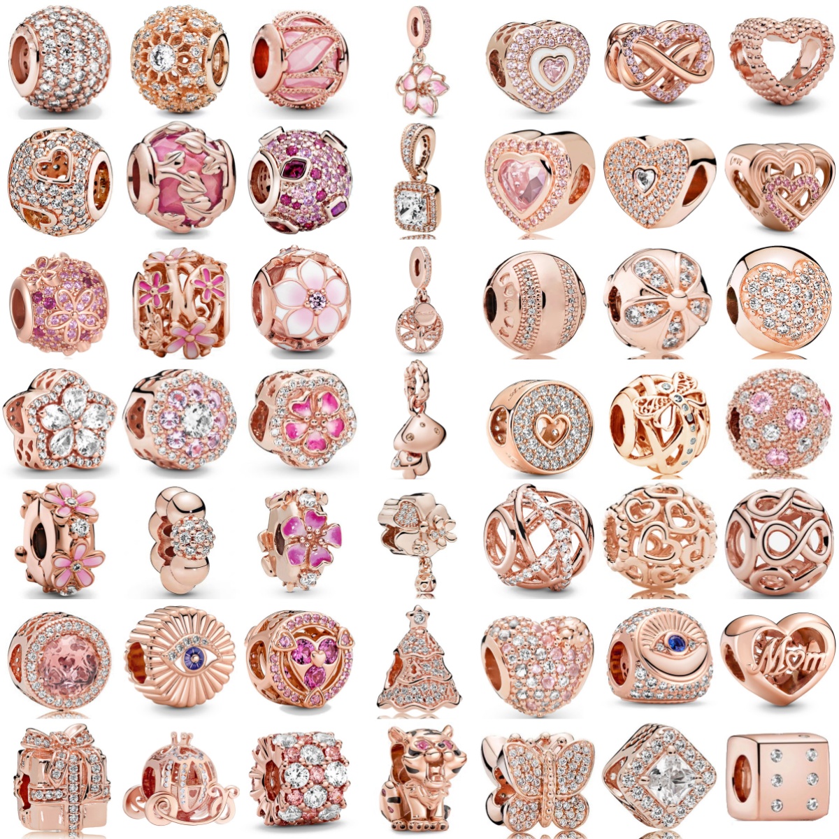 New S925 Silver Rose Gold Holl - Bar Cart Gold recension och pris
