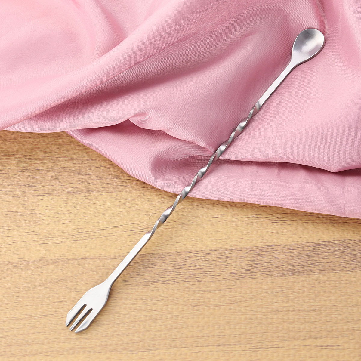 304 Stainless Steel Twisted Sp - Bar Spoon Twisted recension och pris