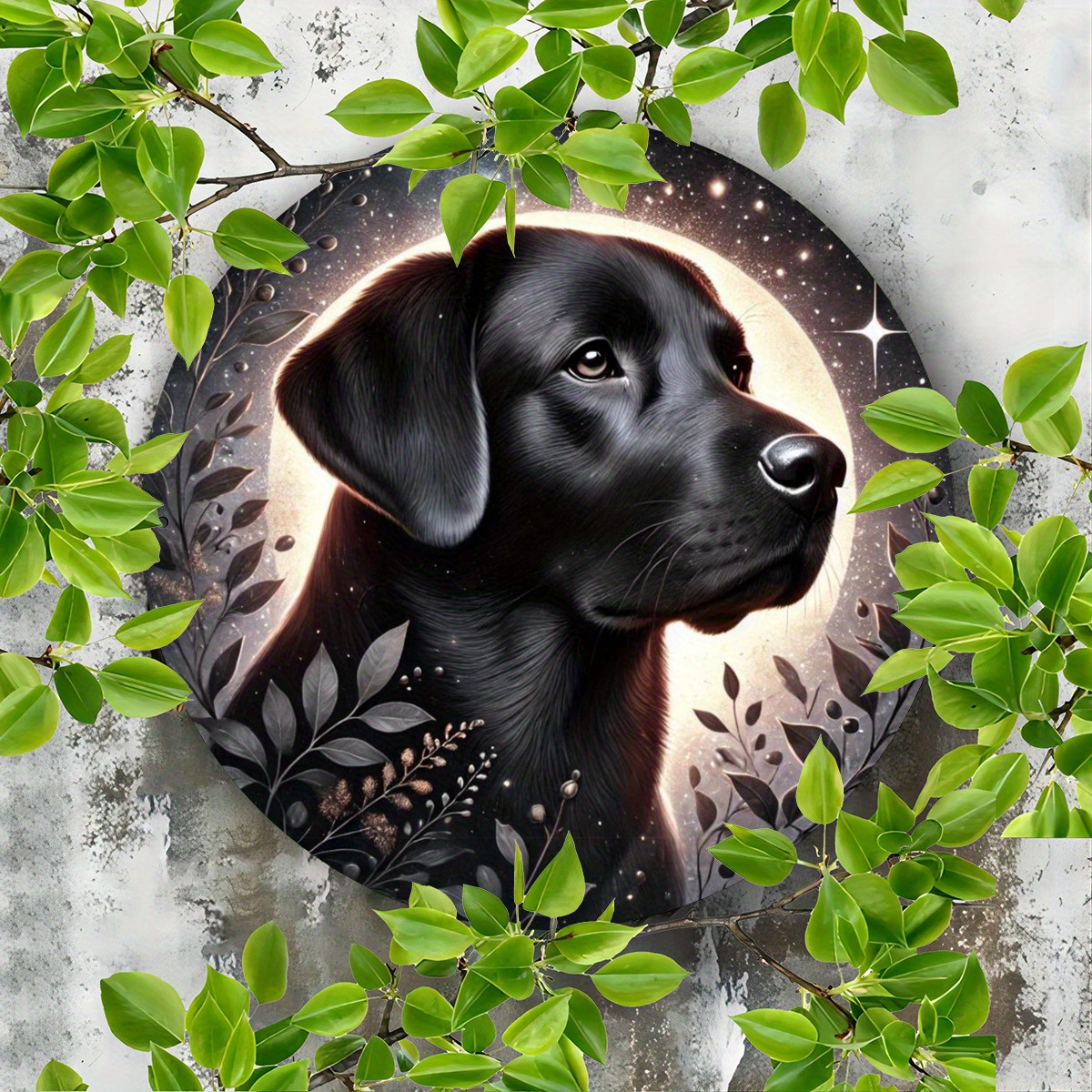 Charming Black Labrador and Ki - Home Bar And Kitchen recension och pris