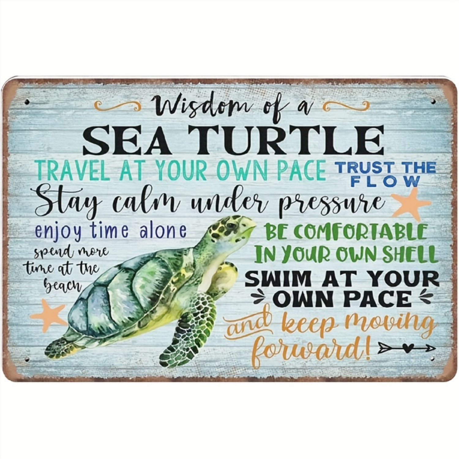 1pc Wisdom Sea Turtle Vintage  - Home Bar And Kitchen recension och pris