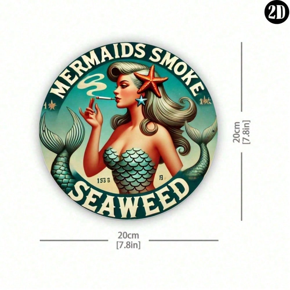 Vintage Mermaid Seaweed Smoke  - Home Bar Cafe recension och pris