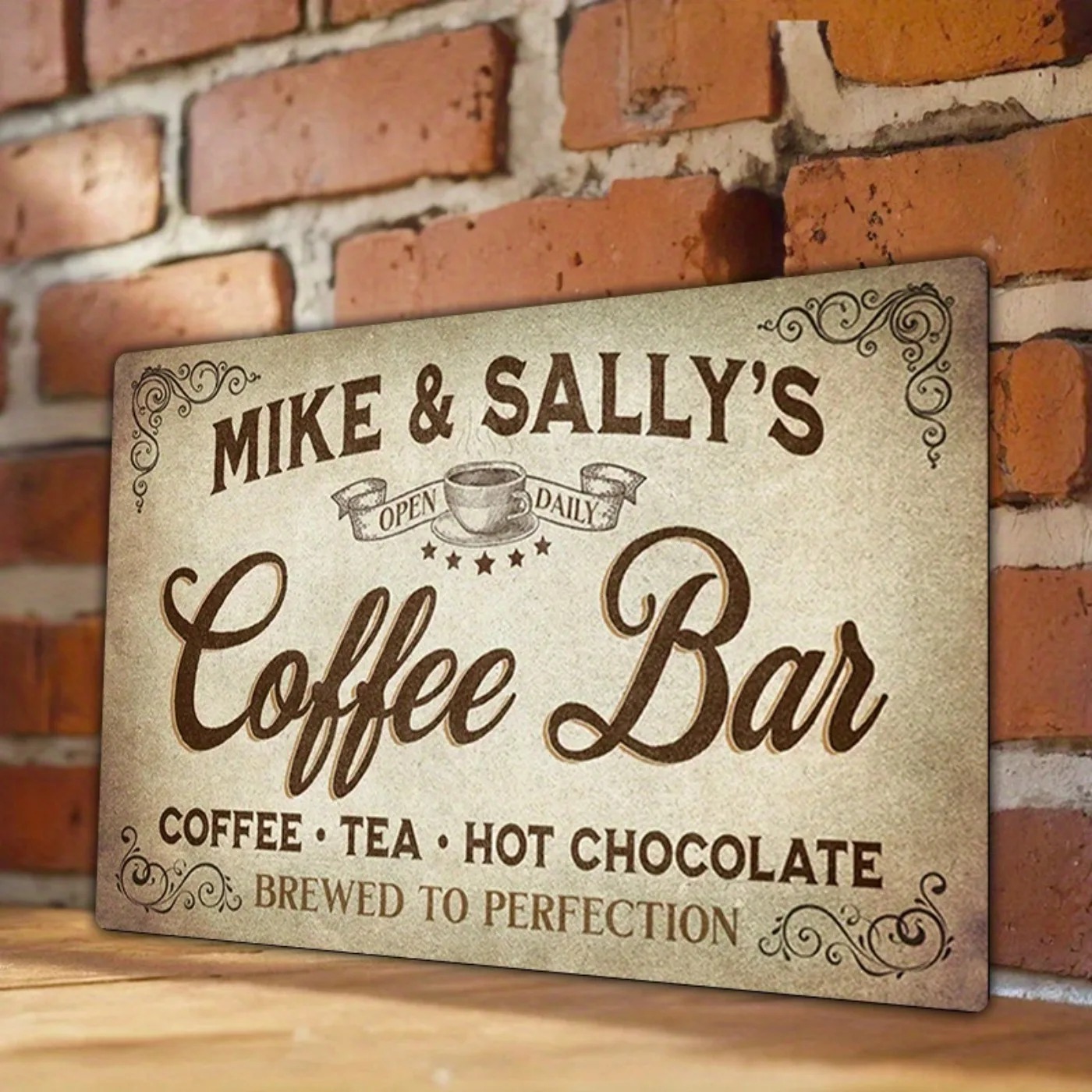 1PC Personalized Vintage Coffe - Home Bar Signs recension och pris