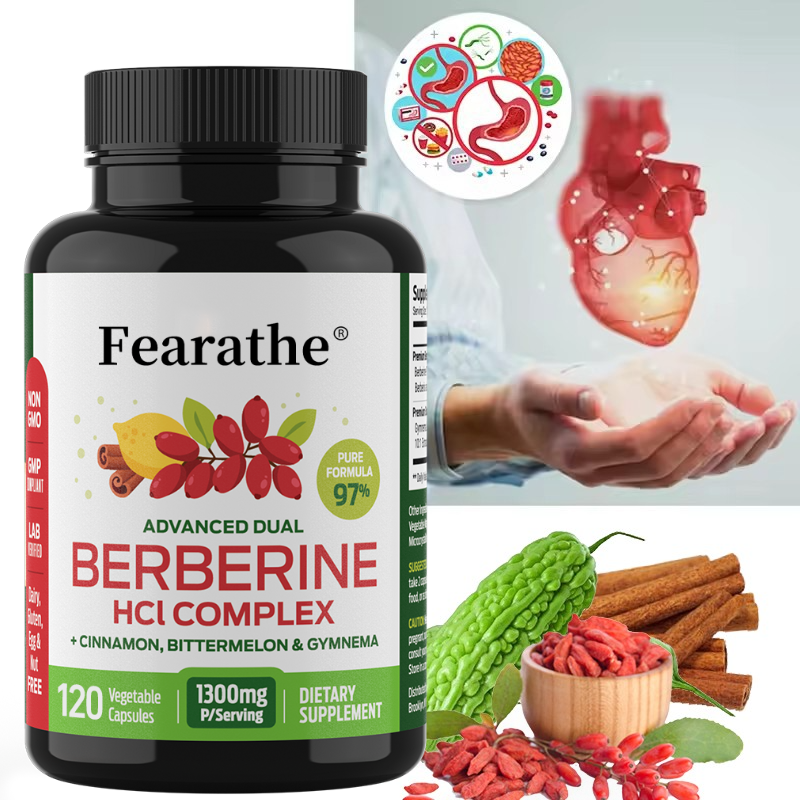 Berberine HCl Capsules with Bi - Bitters Bottle Set recension och pris