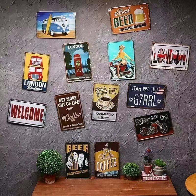 NANDEZ Metal Tin Sign Sexy Hot - Home Bar Cafe recension och pris