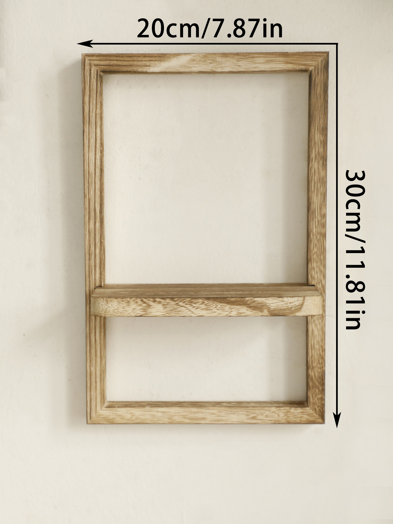 Wooden Display Shelf Floating  - Home Bar Shelf recension och pris