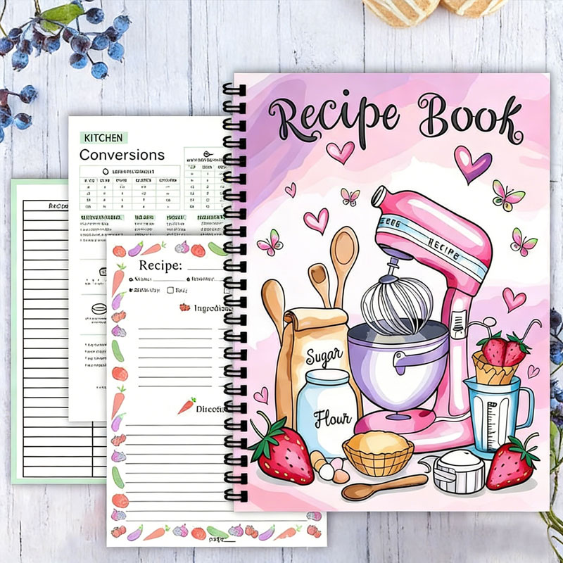 Recipe Logbook 100 Sheets Empt - Cocktail Recipe Book recension och pris
