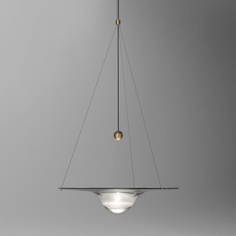 Flying Saucer Chandelier Minim - Home Bar And Counter recension och pris