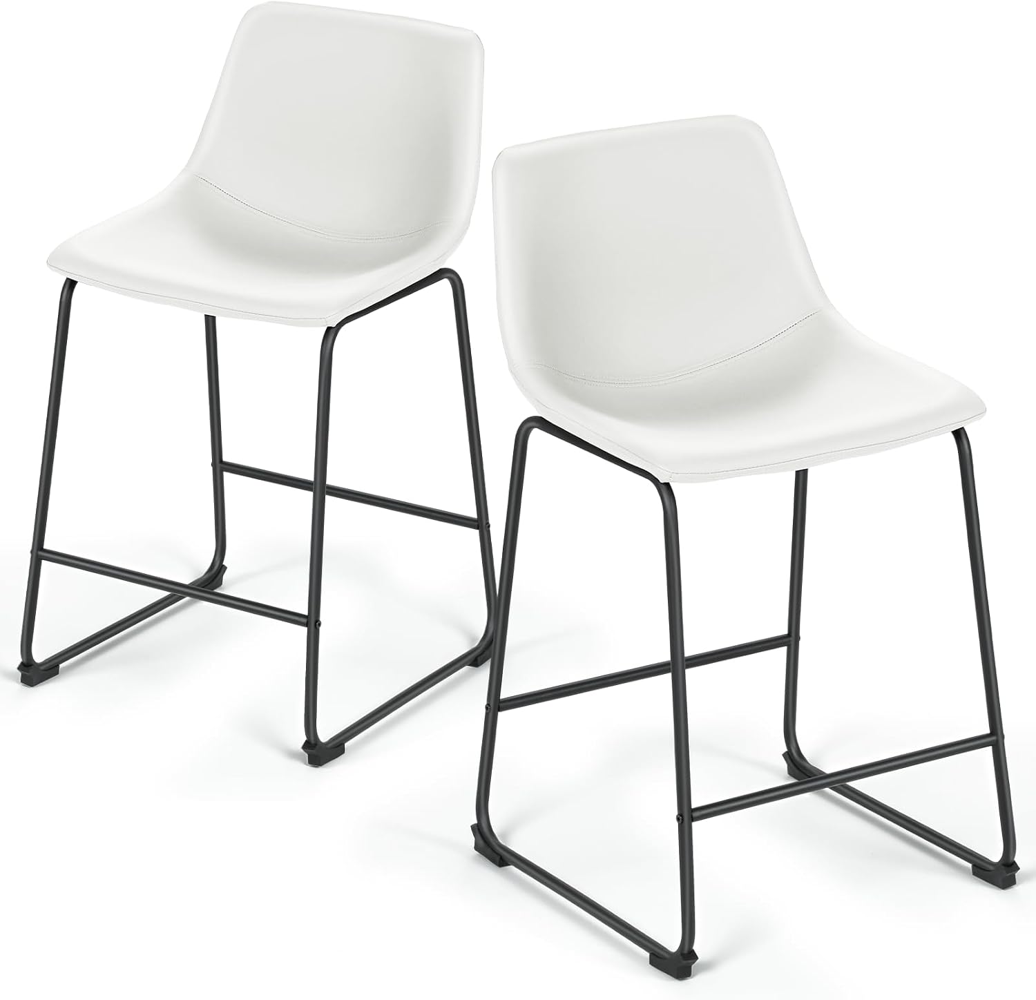Bar Stools Set of 2 with Metal - Home Bar Stools recension och pris