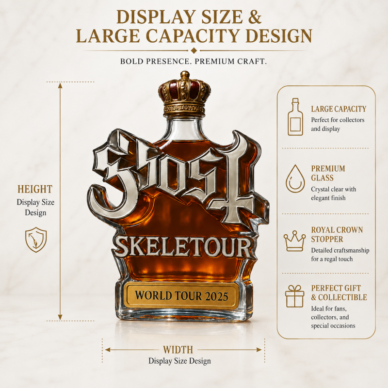 Ghost Skeletour World Tour 202 - Decanter Globe Set recension och pris