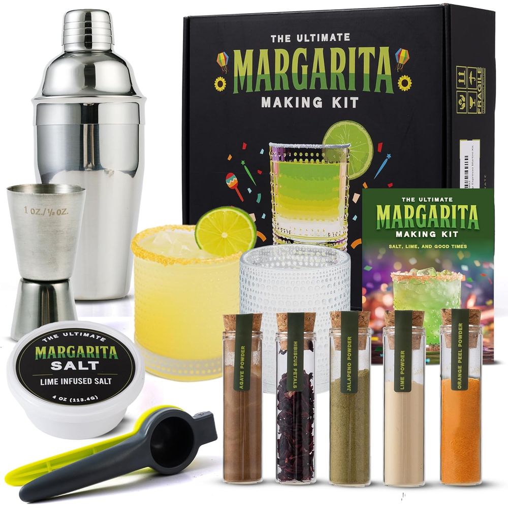 Premium Cocktail Kit with 5 Bo - Cocktail Recipe Book recension och pris