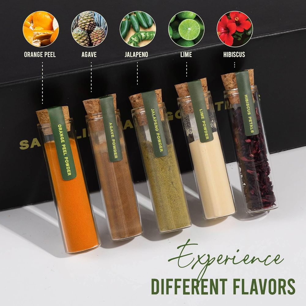 Premium Cocktail Kit with 5 Bo - Cocktail Recipe Book recension och pris