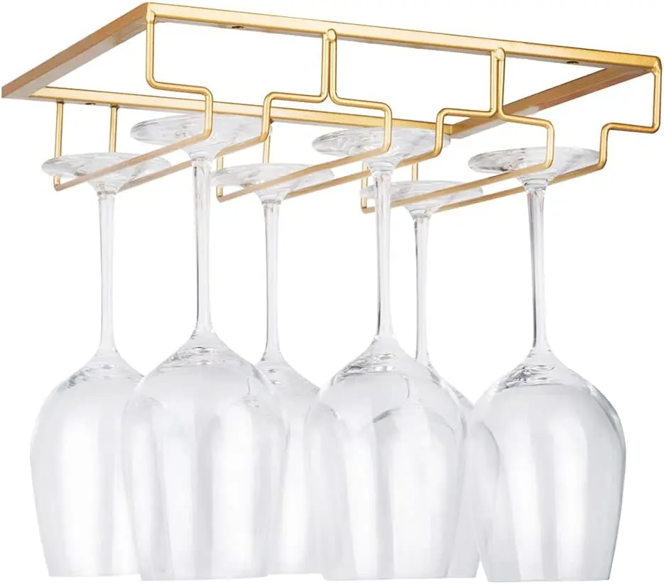 Wine Glass Hanger Rack for Bar - Home Bar And Cabinet recension och pris