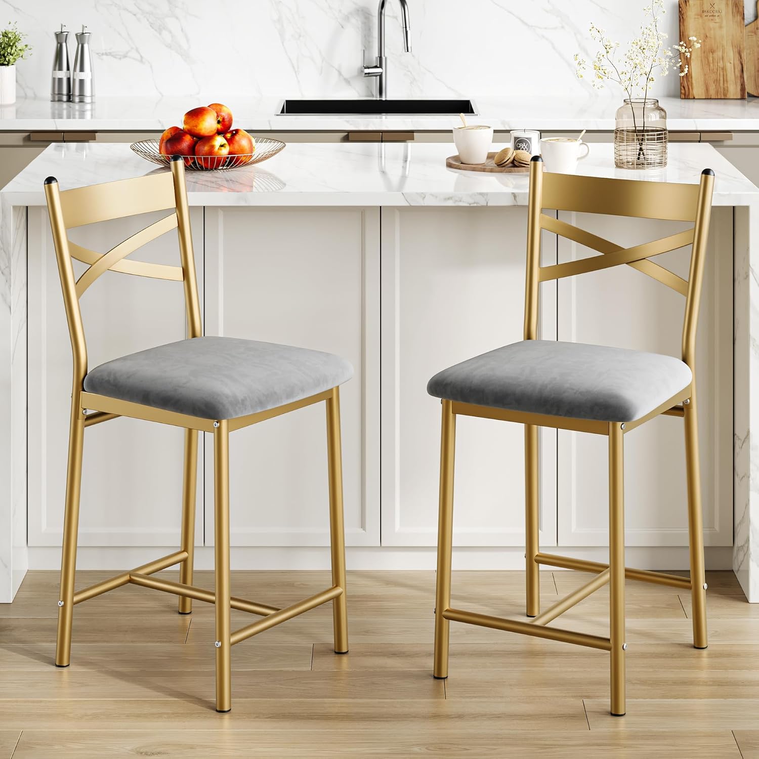 26 Inch Bar Stools Set Of 2, C - Home Bar Stools recension och pris