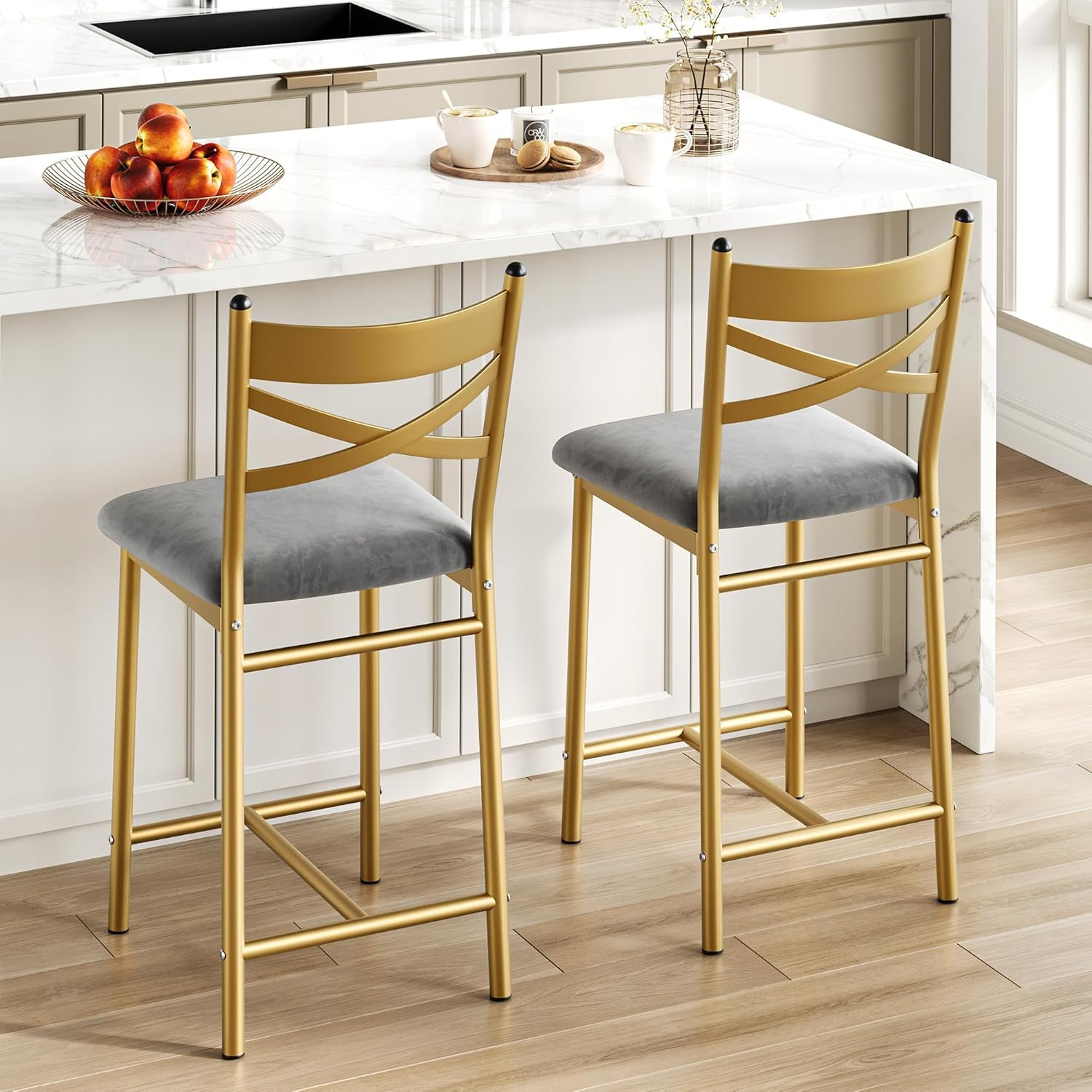 26 Inch Bar Stools Set Of 2, C - Home Bar Stools recension och pris