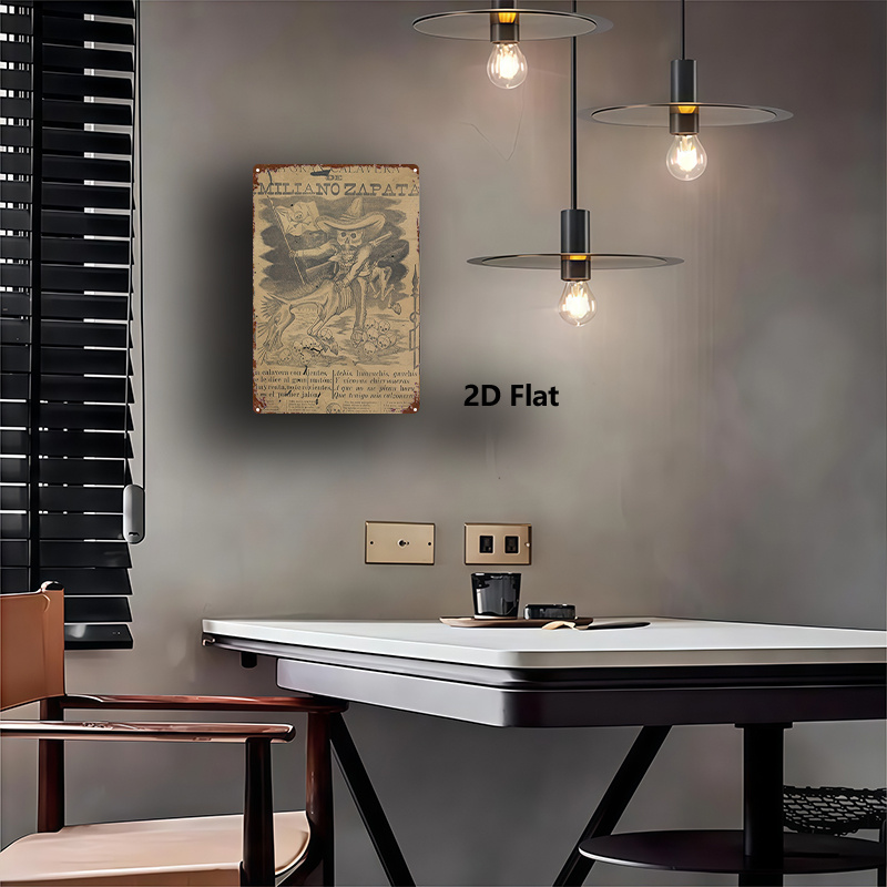 2D Flat, 1pc, Metal Sign, Tin  - Home Bar And Kitchen recension och pris
