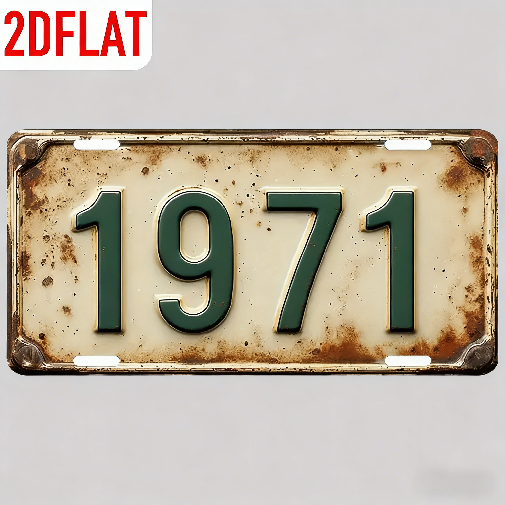 2D Flat Design - Vintage Metal - Home Bar Cafe recension och pris