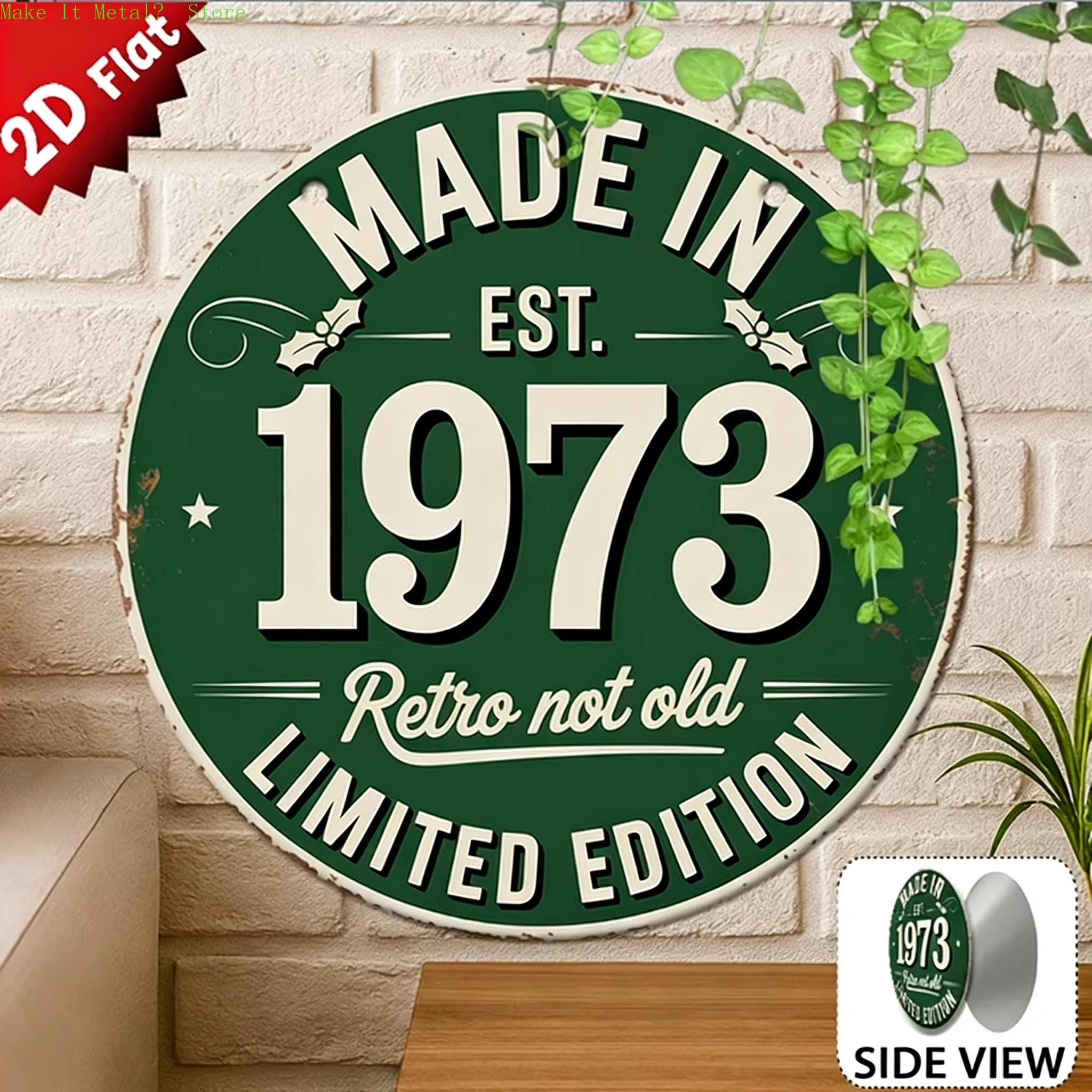 Made in 1976 Retro Not Old 2D  - Home Bar Cafe recension och pris