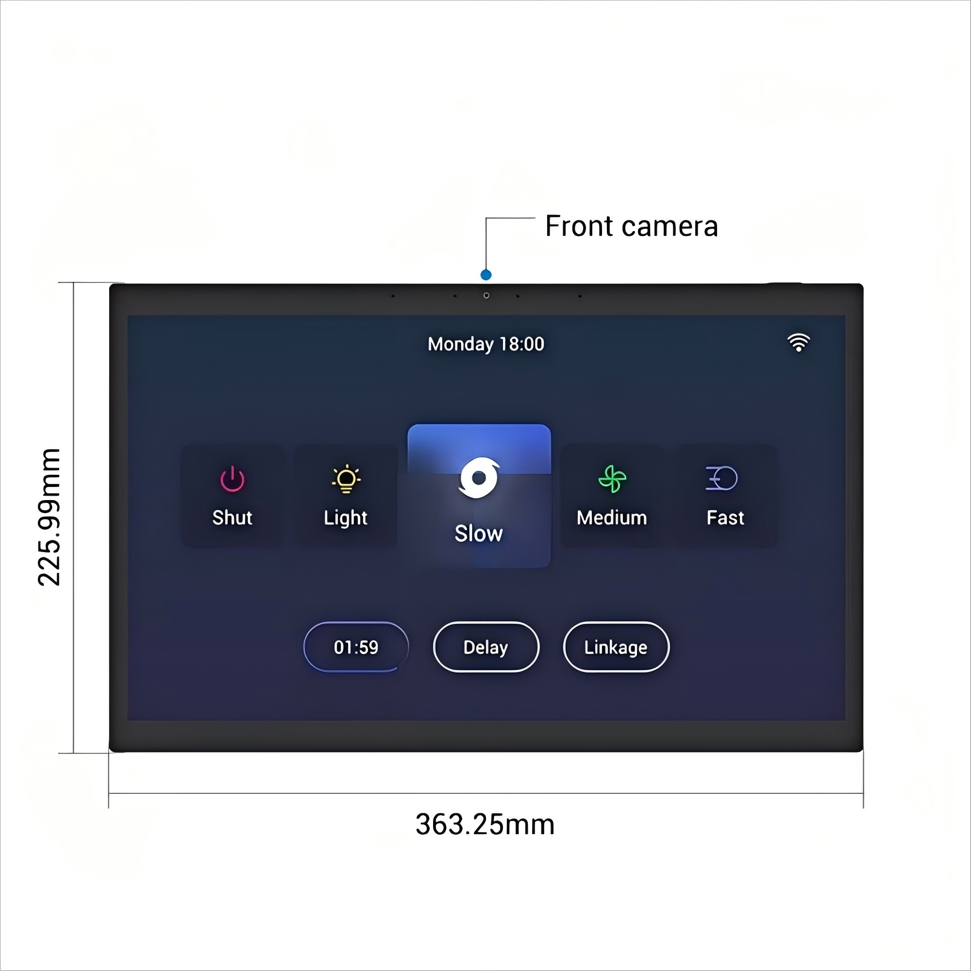 15.6 Inch InWall Smart Home Co - Home Bar Android recension och pris