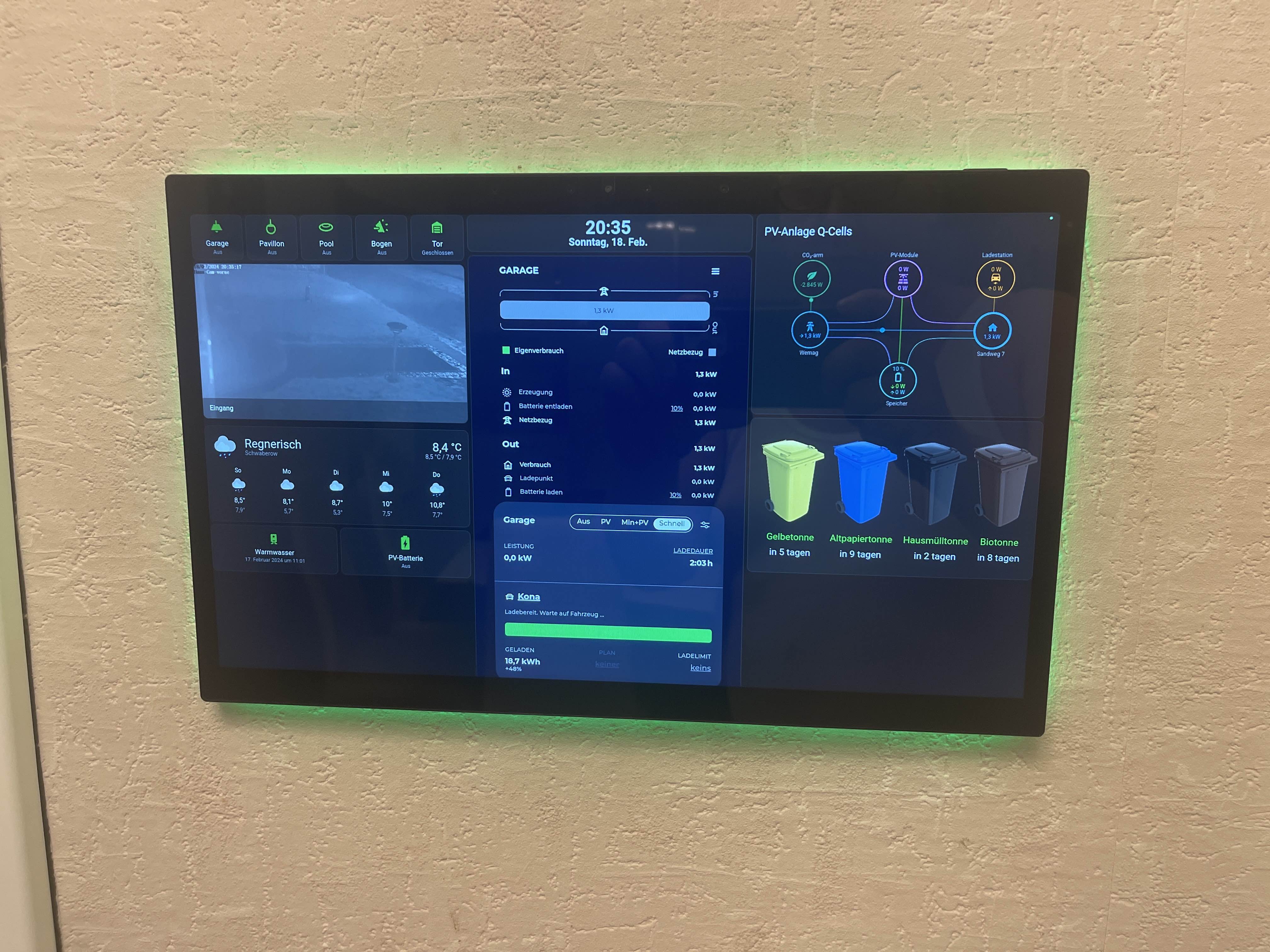 15.6 Inch InWall Smart Home Co - Home Bar Android recension och pris